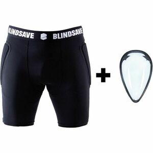BLINDSAVE GOALIE SHORTS + CUP Pantaloni scurți cu suspensor, negru, mărime imagine