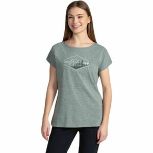 KILPI NELLIM Tricou de bumbac damă, verde închis, mărime imagine