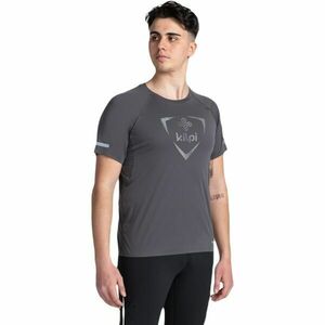 KILPI WYLDER Tricou de alergare pentru bărbați, gri închis, mărime imagine