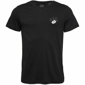 Lotto LOGO FLY TEE Tricou de bărbați, negru, mărime imagine