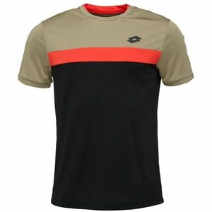 Lotto SUPERRAPIDA VI TEE 2 Tricou tenis bărbați, negru, mărime imagine