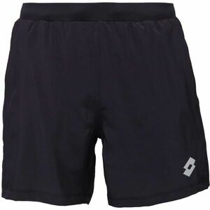 Lotto RUNNING SHORTS Pantaloni scurți de alergare pentru bărbați, negru, mărime imagine