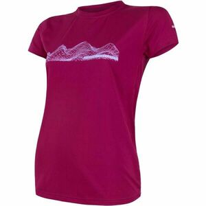 Sensor COOLMAX FRESH PT MOUNTAINS Tricou funcțional de damă, vișiniu, mărime imagine