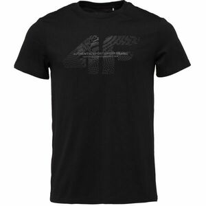 4F TSHIRT MEN Tricou bărbați, negru, mărime imagine