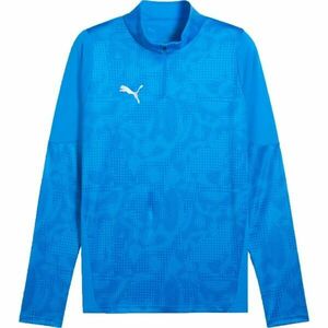 Puma TEAMCUP TRAINING 1/4 ZIP TOP Hanorac bărbați, albastru, mărime imagine