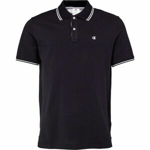 Champion LEGACY Tricou polo bărbați, negru, mărime imagine