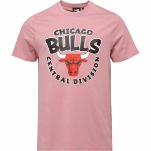 New Era CHICAGO BULLS NBA BUBBLE WORDMARK Tricou de bărbați, roz, mărime imagine