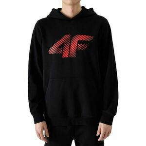 4F SWEATSHIRT Hanorac pentru bărbați, negru, mărime imagine
