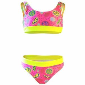 AXONE LEMONS Costum de baie 2 piese pentru fete, roz, mărime imagine