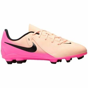 Nike JR PHANTOM GX II CLUB FG/MG Ghete de fotbal copii, portocaliu, mărime 38.5 imagine