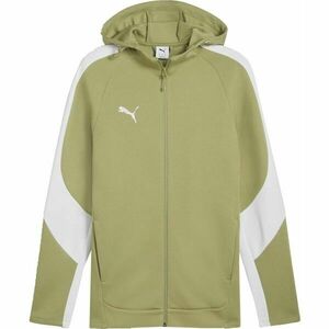 Puma TEAMEVOSTRIPE HOODED JACKET Geacă pentru bărbați, verde, mărime imagine