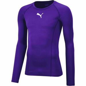 Puma LIGA BASELAYER TEE LS Tricou funcțional bărbați, mov, mărime imagine