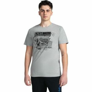 KILPI PORTELA Tricou din bumbac pentru bărbați, gri, mărime XXXL imagine