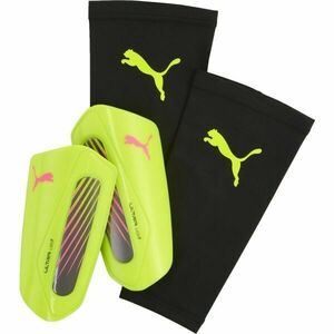 Puma ULTRA LIGHT STRAP Apărători fotbal unisex, galben, mărime imagine