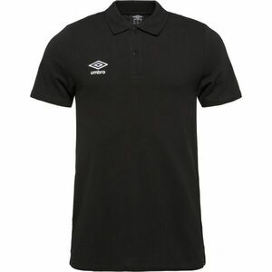 Umbro PIQUE POLO TEE Tricou polo bărbați, negru, mărime imagine