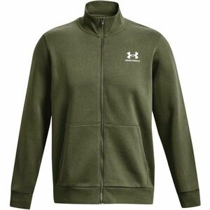 Under Armour ESSENTIAL FLEECE NOVELTY TRACK Hanorac pentru bărbați, kaki, mărime imagine