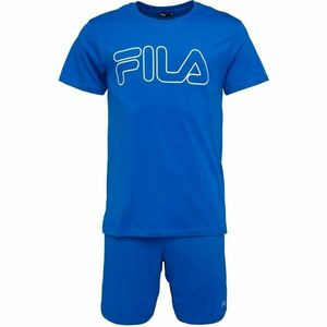 Fila SET SHORT SLEEVES T-SHIRT AND SHORT PANTS IN JERSEY Pijama bărbați, albastru, mărime imagine