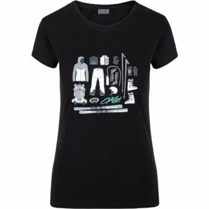 KILPI TORNES Tricou pentru femei, negru, mărime imagine