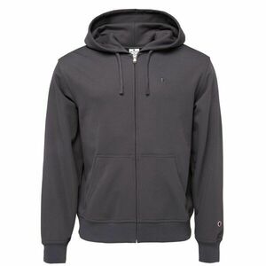 Champion FULL ZIP Hanorac pentru bărbați, gri închis, mărime imagine