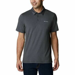 Columbia TECH TRAIL POLO Tricou polo pentru bărbați, gri închis, mărime imagine