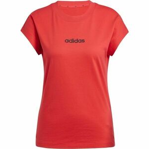 adidas ESSENTIALS LINEAR Tricou pentru femei, roșu, mărime imagine