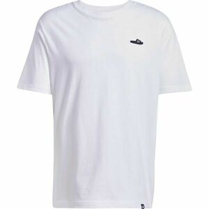 adidas LOUNGE SLIDE TEE Tricou bărbați, alb, mărime imagine
