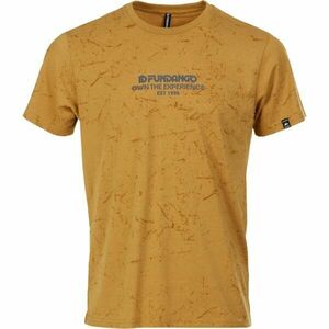 FUNDANGO THEORY Tricou sport bărbați, galben, mărime imagine