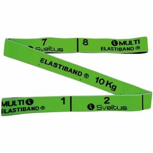 SVELTUS MULTI ELASTIBAND 10 KG Bandă elastică de antrenament, verde, mărime imagine
