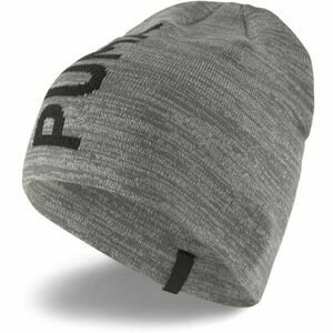 Puma ESS CLASSIC CUFFLESS BEANIE JR Căciulă tricotată copii, gri, mărime UNI imagine