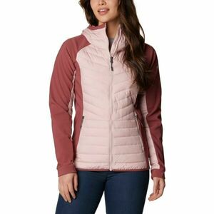 Columbia POWDER LITE HYBRID HOODED JACKET Geacă pentru femei, roz, mărime imagine