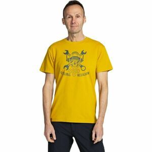 KILPI SKULLY Tricou bărbați, auriu, mărime imagine
