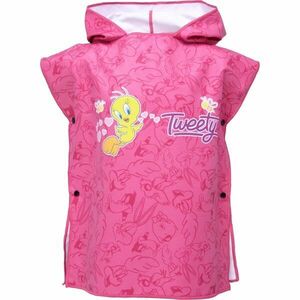 Warner Bros TWEETY PONCHO S Poncho pentru copii, roz, mărime imagine
