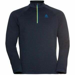 Odlo MIDLAYER 1/2 ZIP BESSO Bluză bărbați, albastru închis, mărime imagine