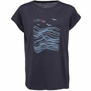 Lotto WAVE TEE Tricou damă, gri închis, mărime imagine