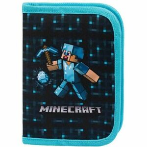 BAAGL MINECRAFT AXE AND SWORD Penar școală, albastru închis, mărime imagine