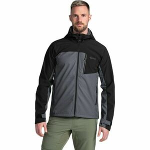KILPI RAVIO Geacă bărbați softshell, gri închis, mărime XXXL imagine