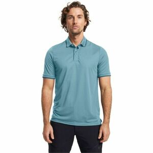TENSON TXLITE POLO Tricou funcțional pentru bărbați, albastru deschis, mărime imagine