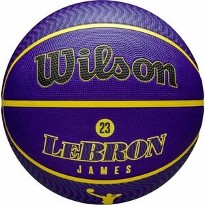 Wilson NBA PLAYER ICON OUTDOOR LEBRON JAMES Minge de baschet, mov, mărime imagine