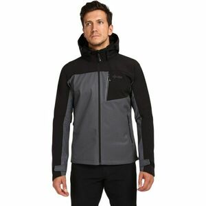 KILPI RAVIO Geacă softshell de bărbați, gri închis, mărime imagine