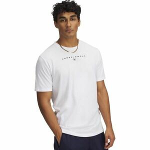 Under Armour STACKED LOGO Tricou bărbați, alb, mărime imagine