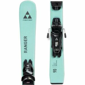 Fischer RANGER JR+FJ4 CA JRS Schiuri de schi alpin pentru juniori, turcoaz, mărime imagine