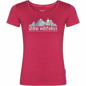 PROGRESS AROMA NEPAL Tricou outdoor pentru femei, roșu, mărime imagine