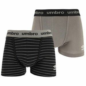 Umbro BOXER SHORT 2 PACK Boxeri bărbați, gri, mărime imagine