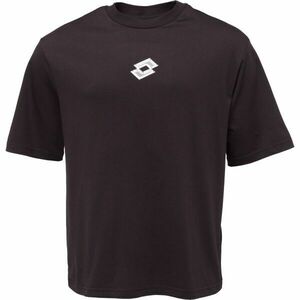 Lotto LOGO METAL TEE Tricou bărbați, negru, mărime imagine