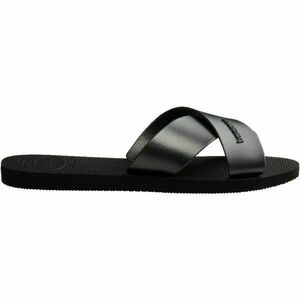 HAVAIANAS AQUA METALLIC Șlapi pentru femei, negru, mărime 39/40 imagine