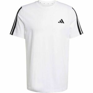 adidas 3-STRIPES SJ TEE Tricou pentru bărbați, alb, mărime XXL imagine