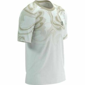Compressport PERFORMANCE SS TSHIRT M Tricou alergare bărbați, alb, mărime imagine