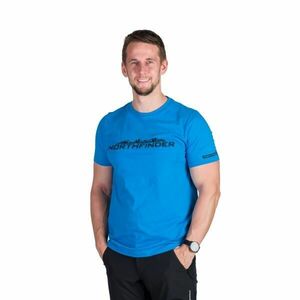 Northfinder FERDINAND Tricou outdoor bărbați, albastru, mărime imagine