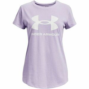 Under Armour LIVE SPORTSTYLE GRAPHIC SS Tricou fete, mov, mărime imagine