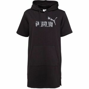 Puma HOODED LOGO DRESS Hanorac pentru femei, negru, mărime imagine
